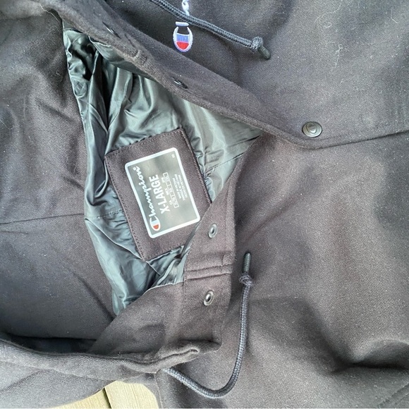 2016 Champion Stadium Parka Black XL - Picture 7 of 10